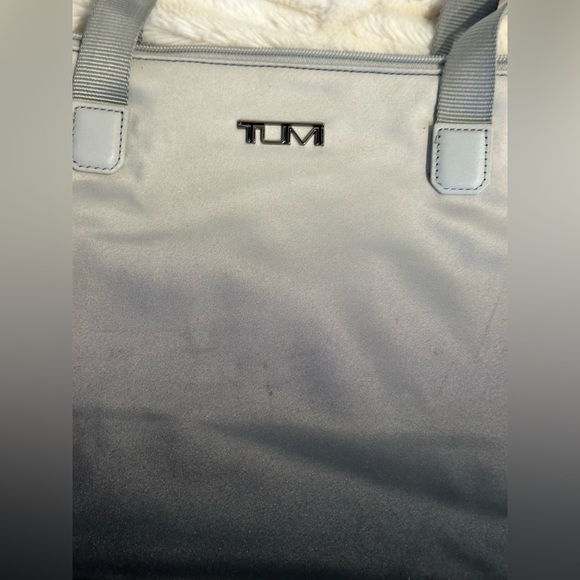 TUMI Gradient Gray and Black Travel Bag - Picture 9 of 15